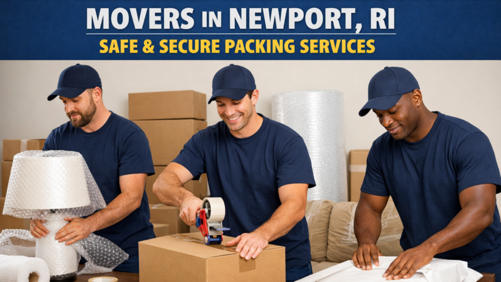 Movers in Newport RI - Safe - Secure Packing Services