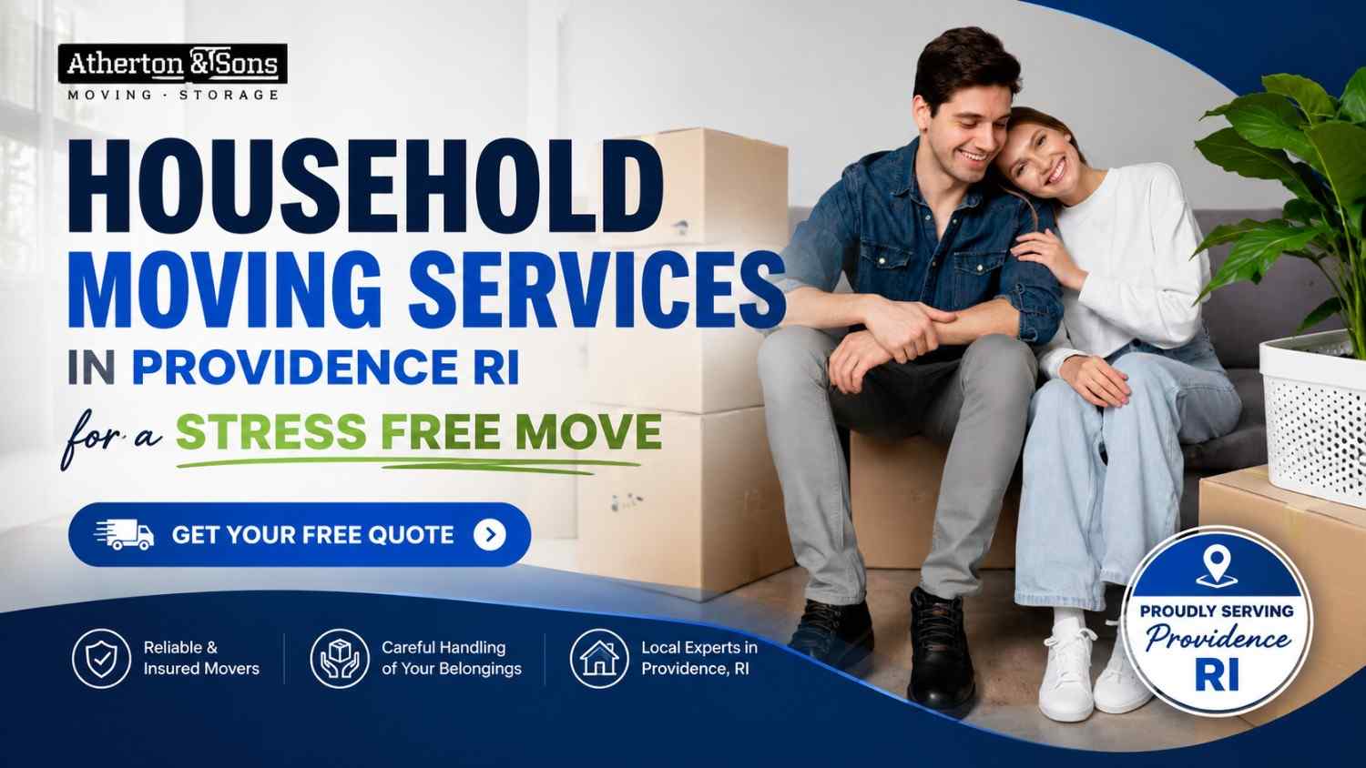 Household Moving Services in Providence RI for a Stress Free Move