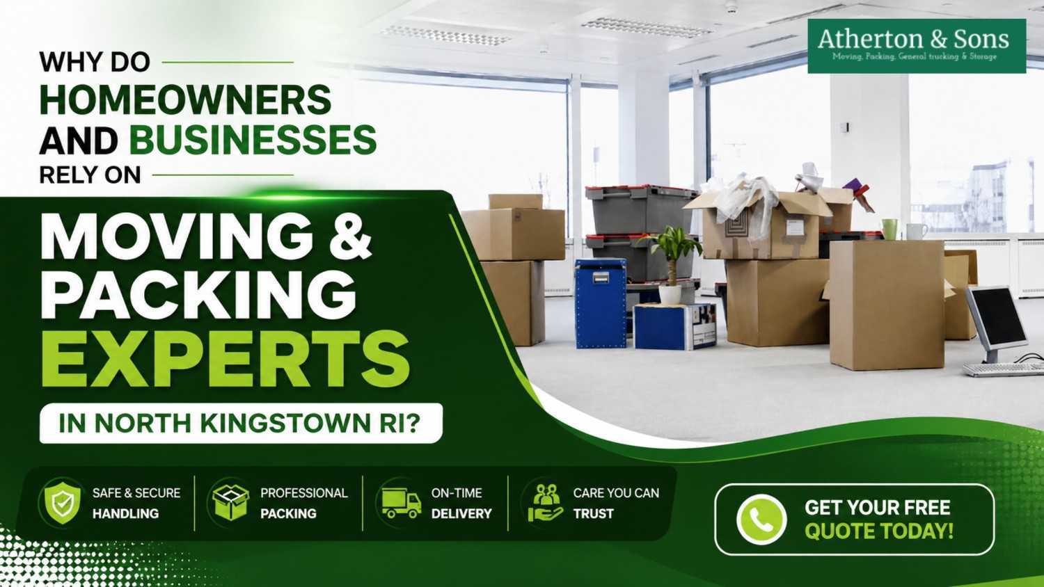 moving and packing experts in North Kingstown RI
