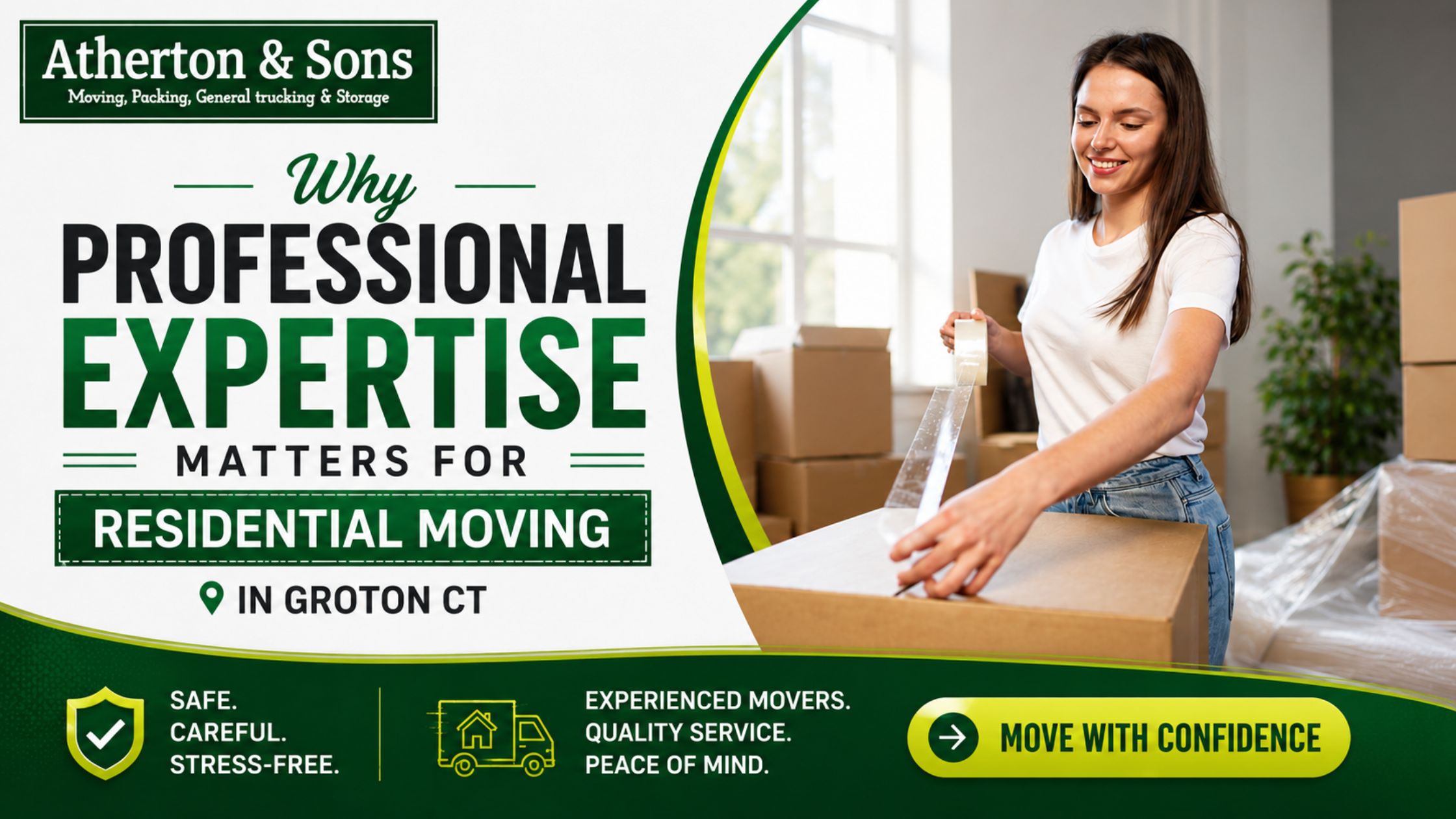 Why Professional Expertise Matters for Residential Moving in Groton CT